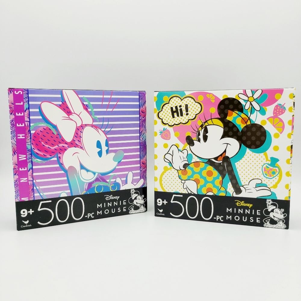 Minnie Mouse Puzzles / 2 Pack / 500 Pieces